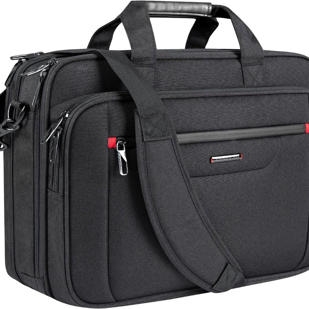 Laptop Briefcase Premium Laptop Case Fits Up To 173 Inch Business Shoulder Bag